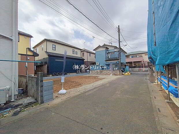 前面道路含む現地