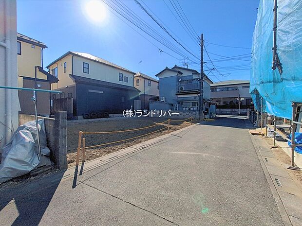 前面道路含む現地