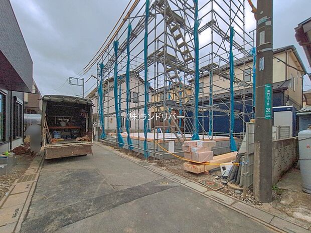 前面道路含む現地