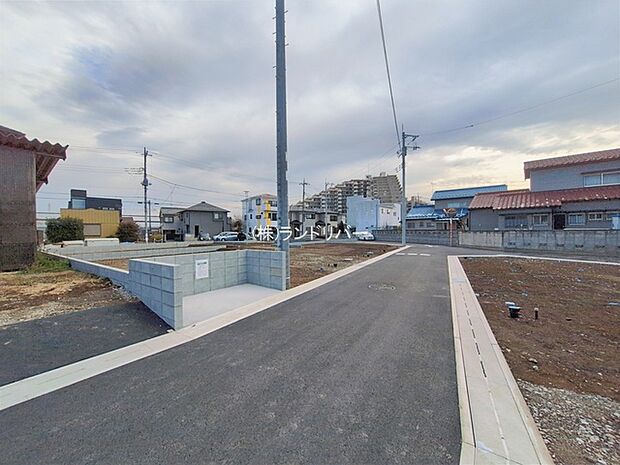 前面道路含む現地