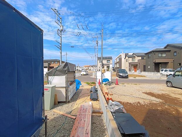 前面道路含む現地