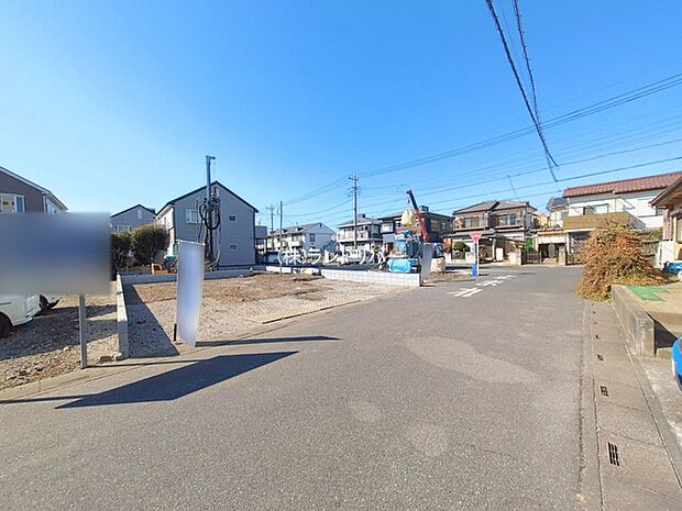 前面道路含む現地
