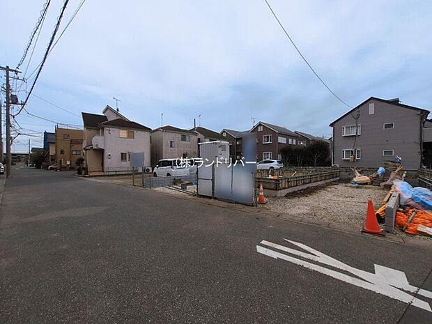 前面道路含む現地