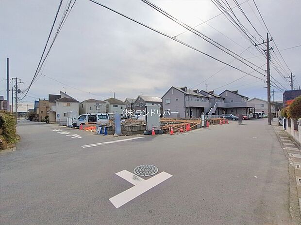 前面道路含む現地