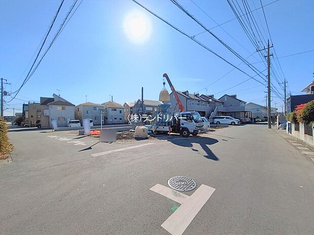 前面道路含む現地