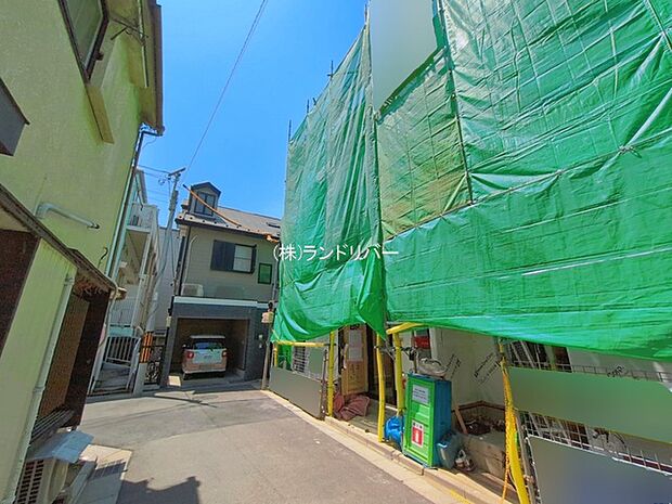 前面道路含む現地