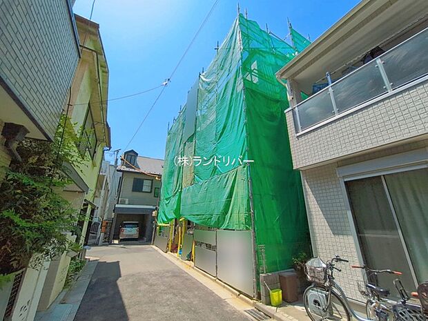 前面道路含む現地