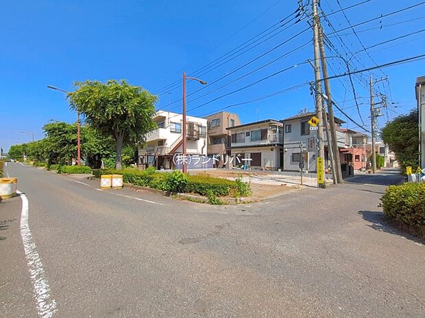前面道路含む現地