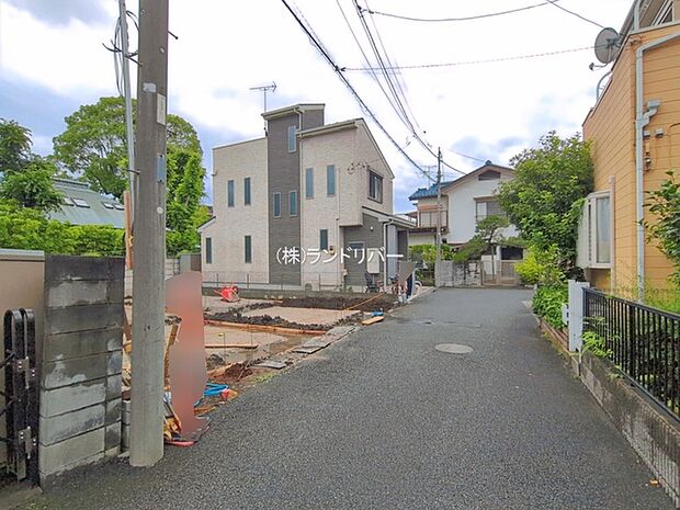 前面道路含む現地