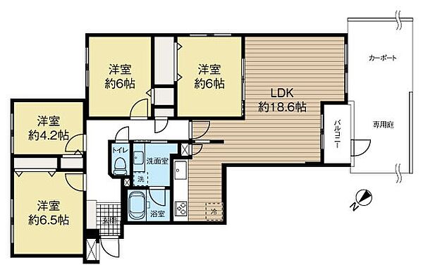 間取り：301000103460