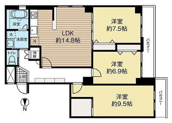 間取り：301000103521