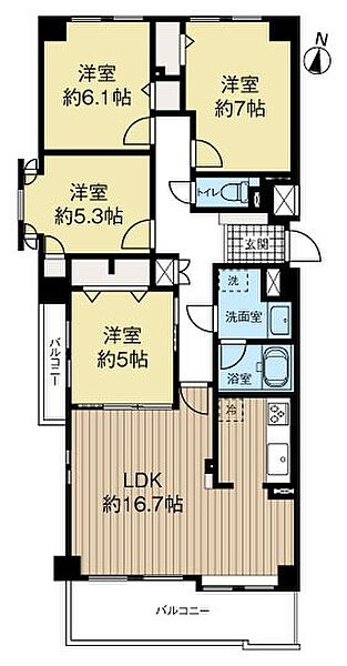 間取り：301000105374