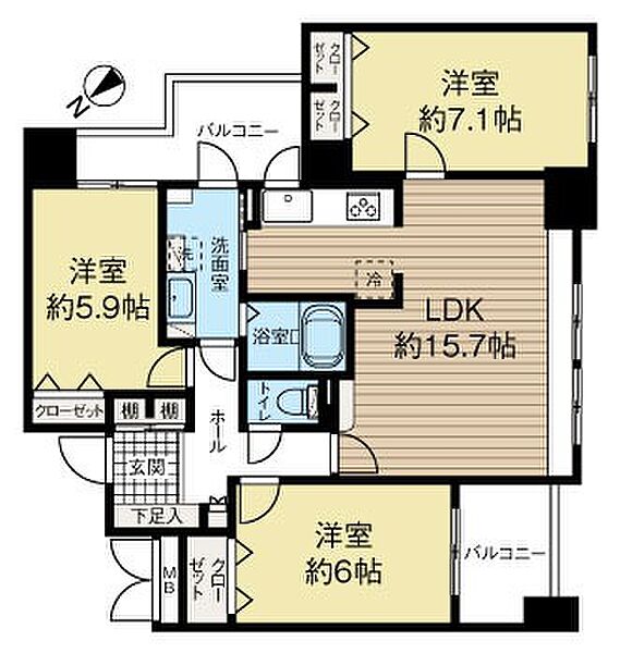 間取り：301000103457