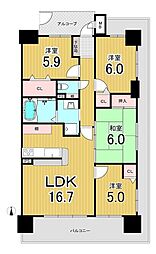 間取図画像 4LDK