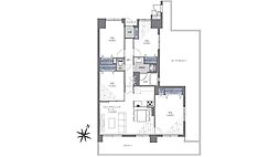 パークハイツ小豆沢 4LDKの間取図画像