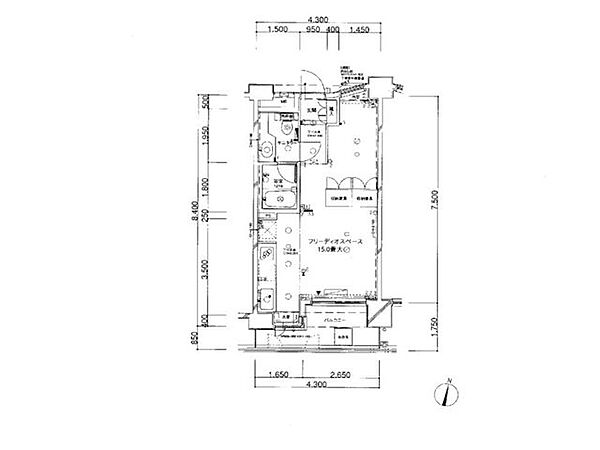 ワンルーム、専有面積33.07m2、バルコニー面積6.7m2、価格5580万円お気軽にお問い合わせください