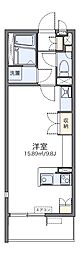 レオネクスト長府駅前 ワンルームの間取図画像