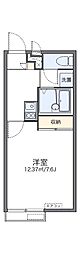 レオパレスサンフラワー向洋 1Kの間取図画像