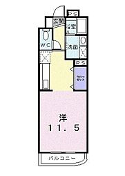 アーバンステージ ワンルームの間取図画像