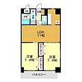 Sテイト新山口4階7.6万円