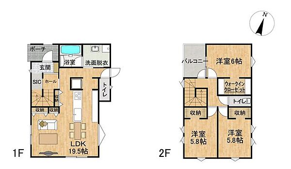 間取り：344000019654