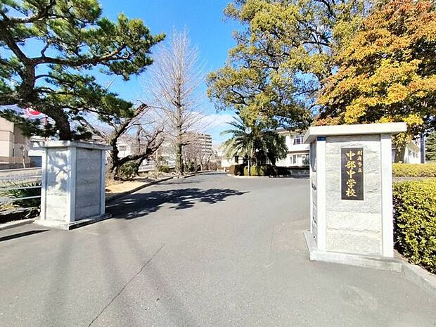 中部中学校 1760m