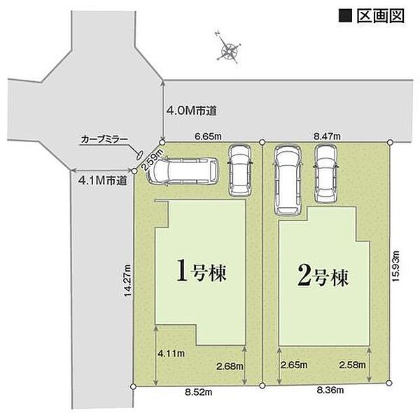 ■2号棟・車2台駐車可能■