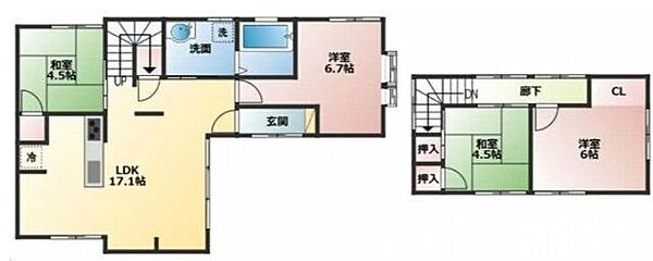 間取り：343000092351