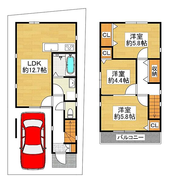 間取り：327002221663
