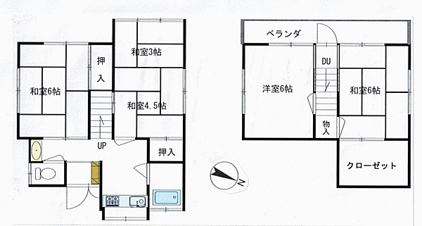 土地面積68.18平米、建物面積67.35平米～ゆとりの4K