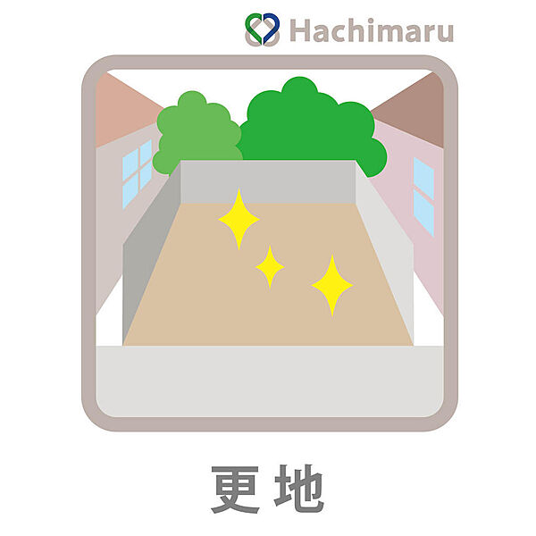 《更地》現在は更地となっており、購入後の解体費用がかかりません！その分、建物やインテリアにしっかりと予算を回せるため、コストを賢く抑えたい方に最適の売土地です。