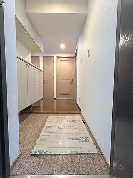十分な広さの玄関です。