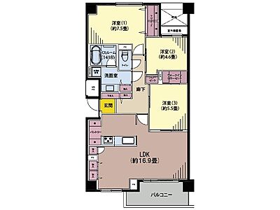 間取り:間取り図 間取り:間取り図