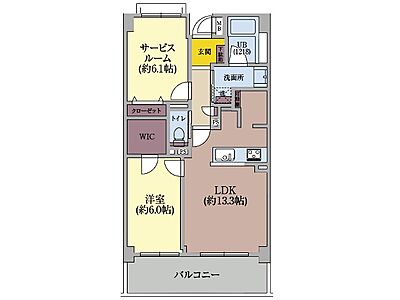間取り：間取り図