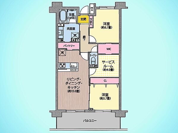 間取り：314002648256