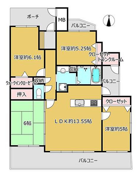 間取り：332000004796
