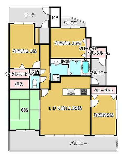 間取り：332000004796