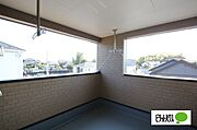 突然の雨にも安心♪インナーバルコニー採用☆彡