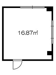 甲南サンシティー元町 ワンルームの間取図画像