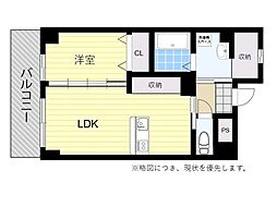 e-plan王子 1LDKの間取図画像