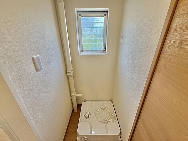 洗濯機置き場です