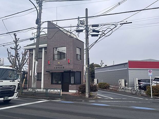 大沼町交番日々小平市の安心・安全のためパトロールを行っています。 190m