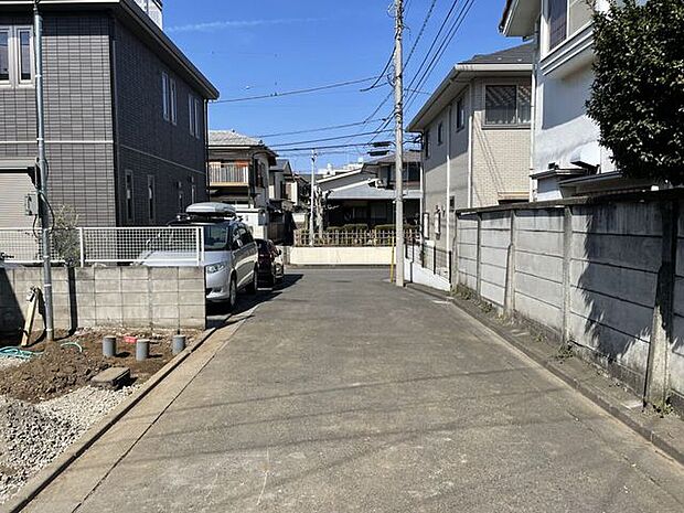 前面道路含む現地写真