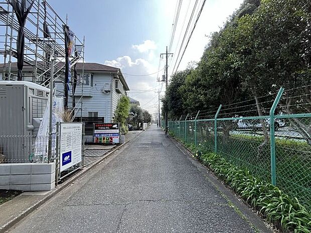 前面道路含む現地写真