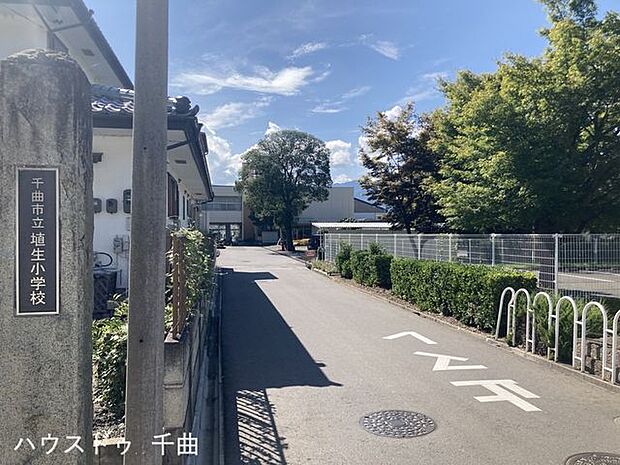 埴生小学校 250m