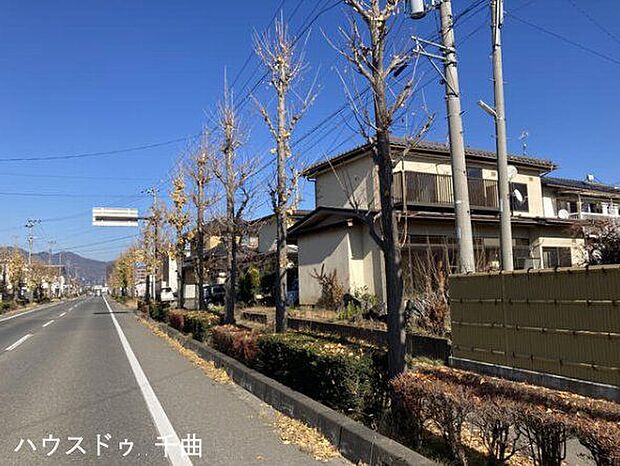 前面道路含む現地写真