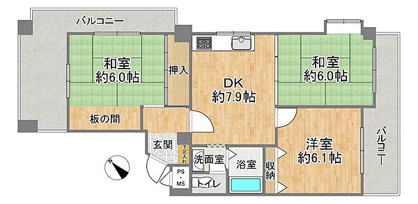 間取り：328000636205