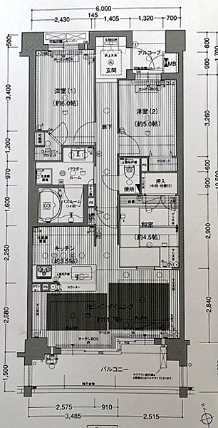 間取り：326000271376