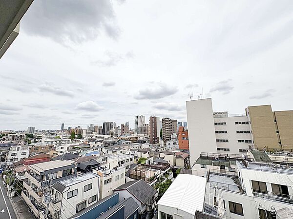 バルコニーからの眺め（北東方向）