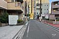 敷地南側の前面...